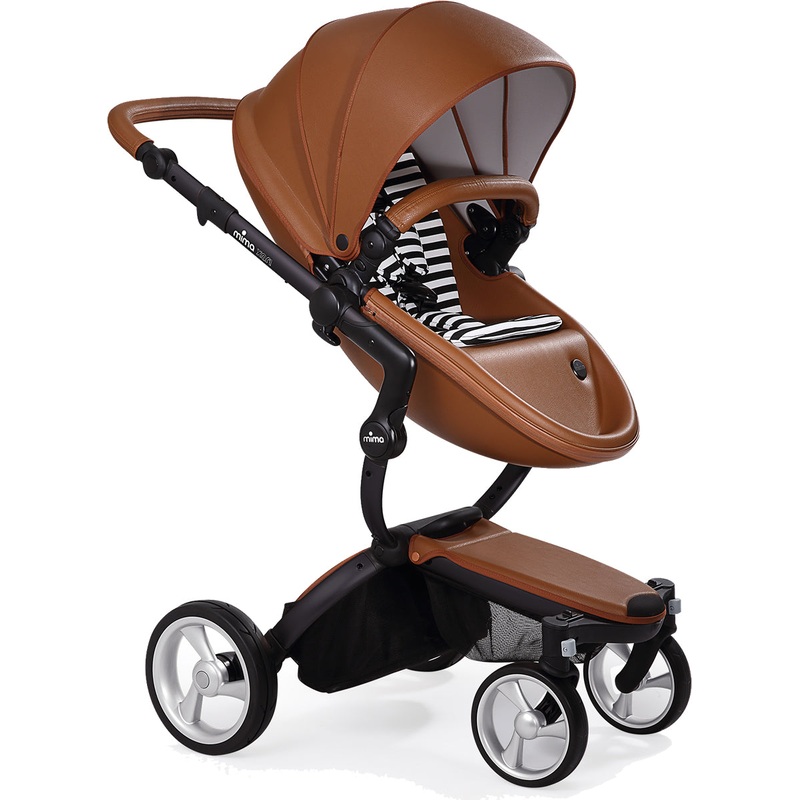 Mima Xari Complete Stroller, Black – Camel / Black & White