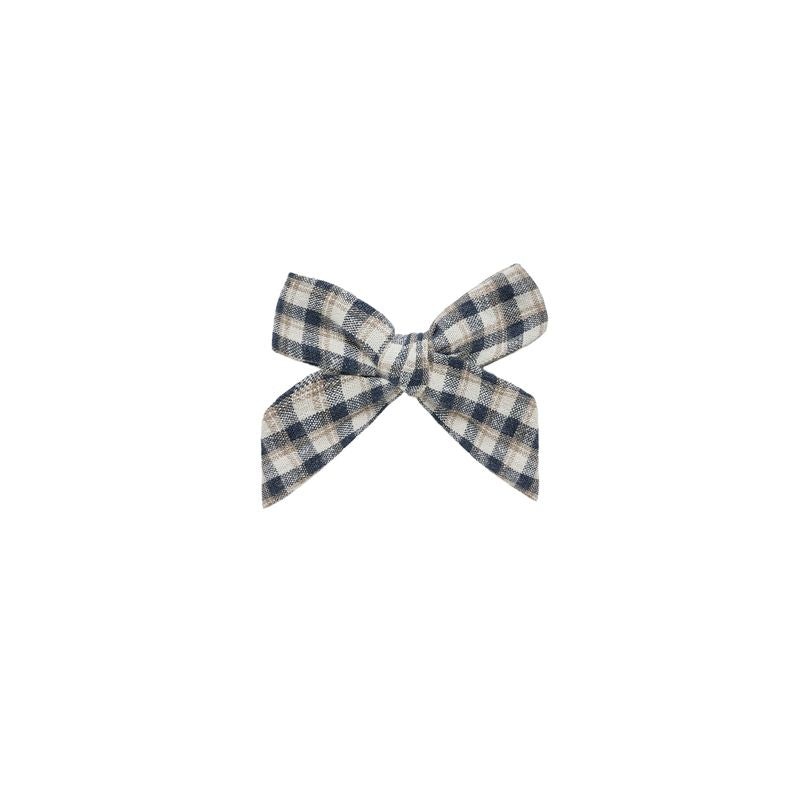 Rylee + Cru Bows – Navy Check