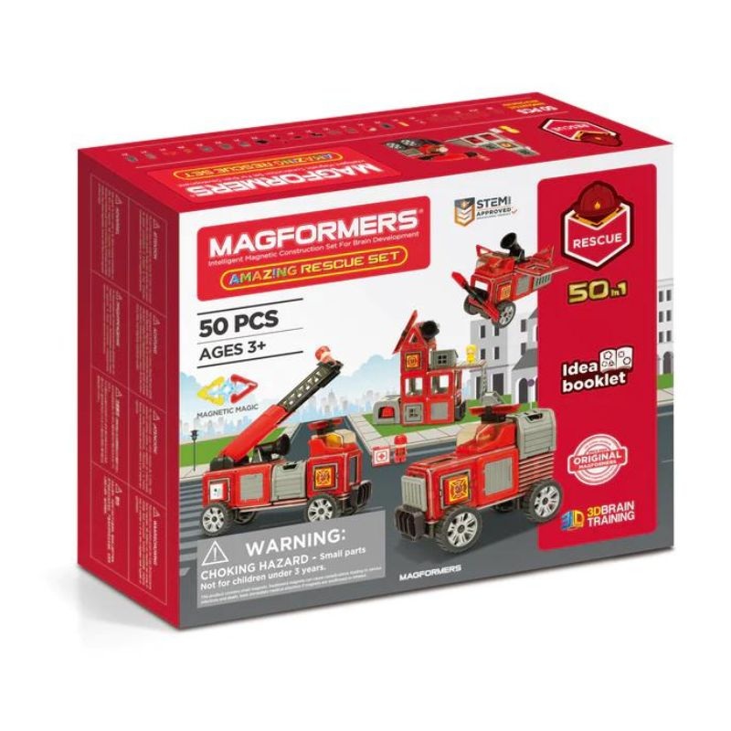 Amazing Rescue Magnetic Set – 50 Pieces