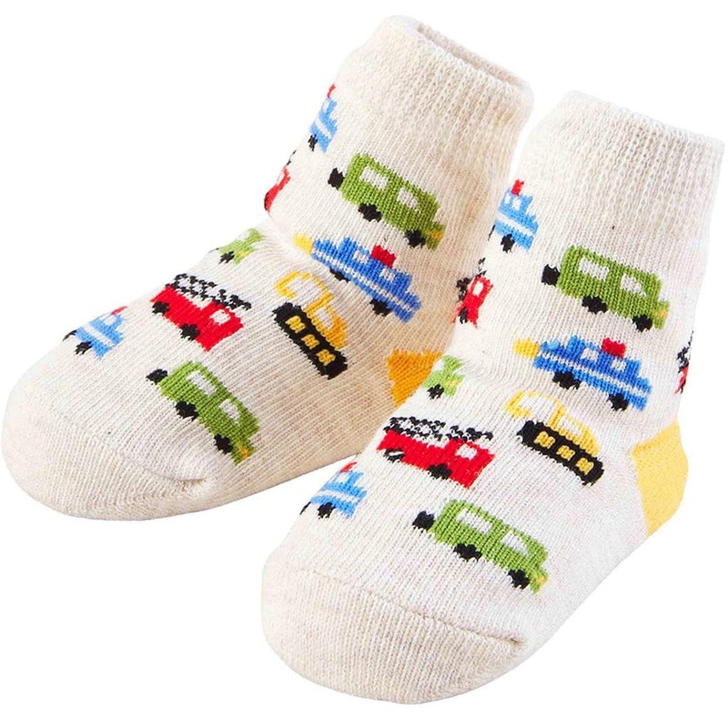 Mud Pie Transportation Socks