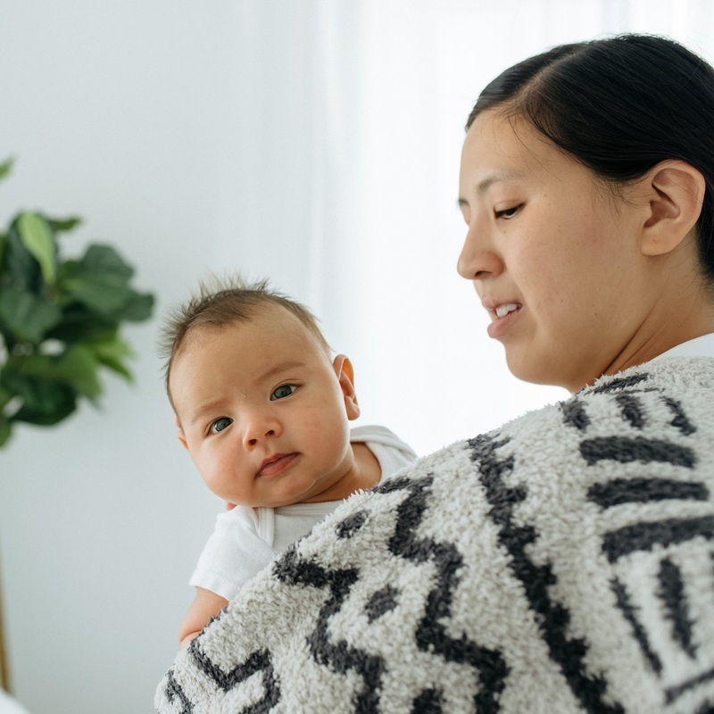Mudcloth Double-Layer Bamboni Blanket – Receiving