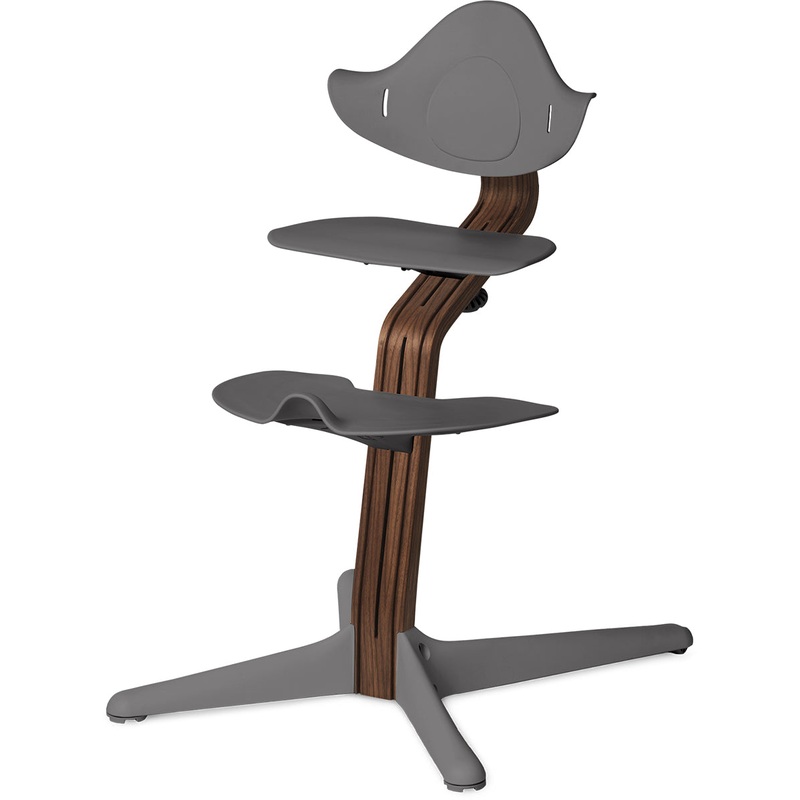 Nomi Chair – Gray/Walnut