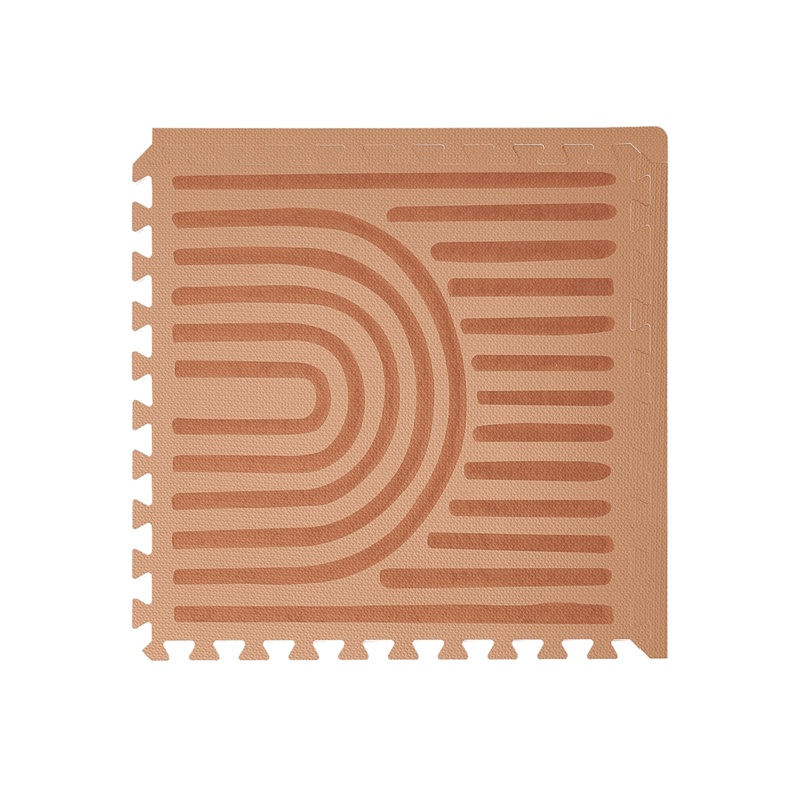 Toddlekind USA Haven Playmat in Linear – Camel
