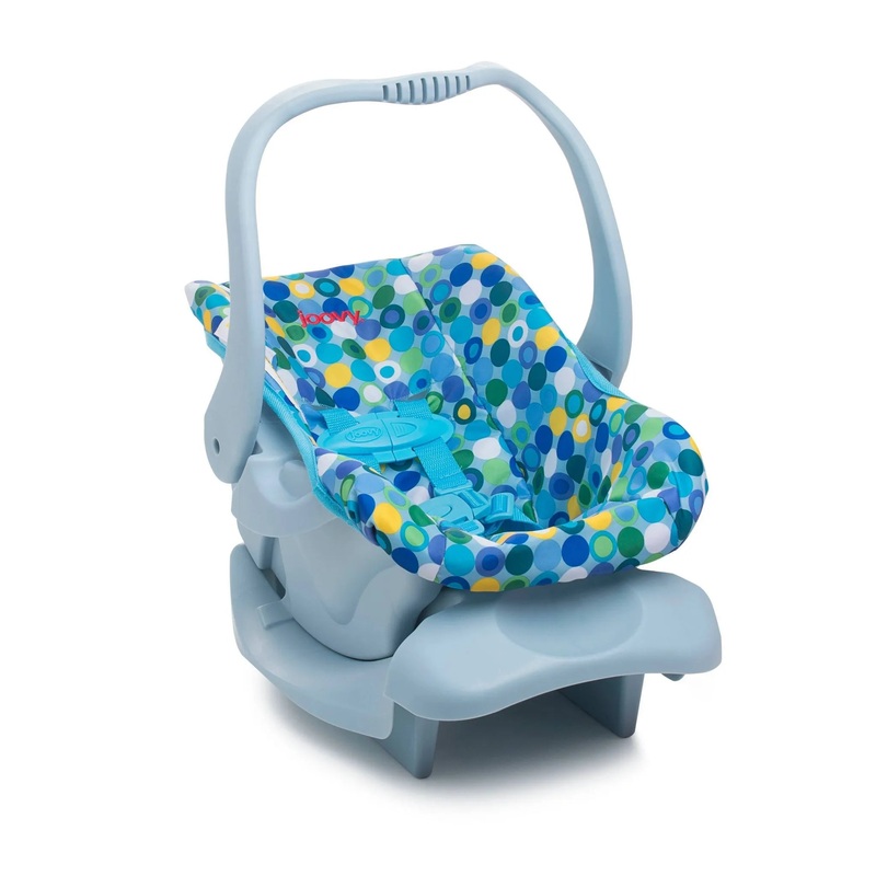 Toy Infant Carseat – Blue Dot