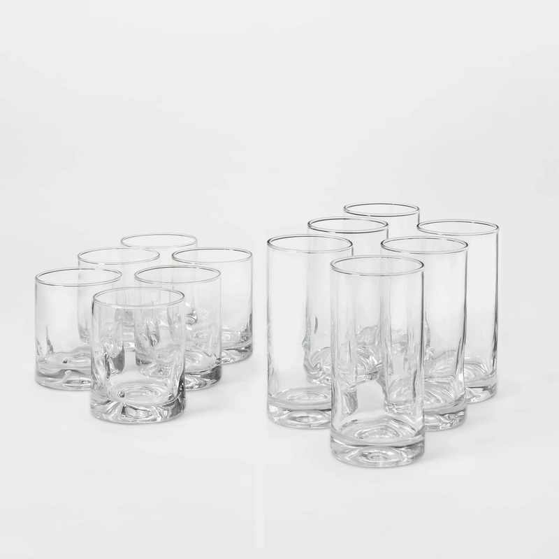 12pc Glass Telford Tumbler Set