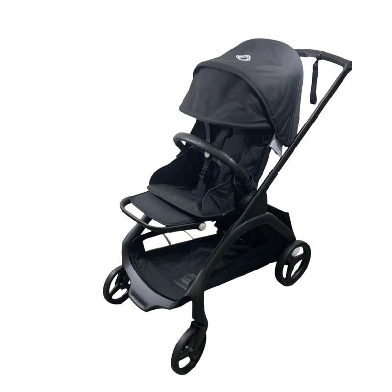 Bugaboo Dragonfly Stroller, 2023, Black, Midnight Black, Midnight Black