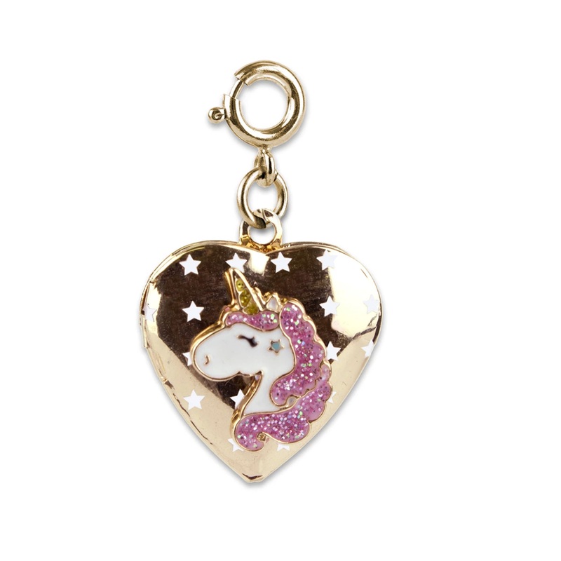 Charm It Gold Unicorn Locket Charm