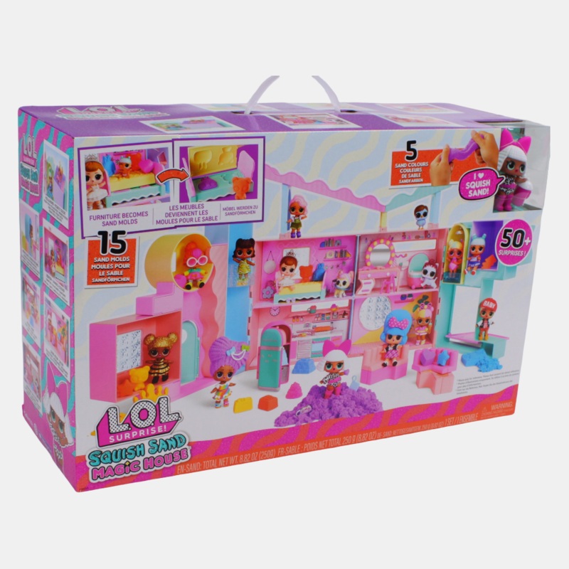 LOL Surprise Squish Sand Magic House