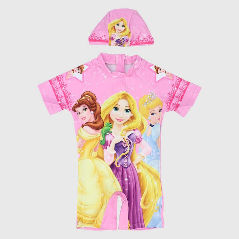 Princesses Overall Swim Suit