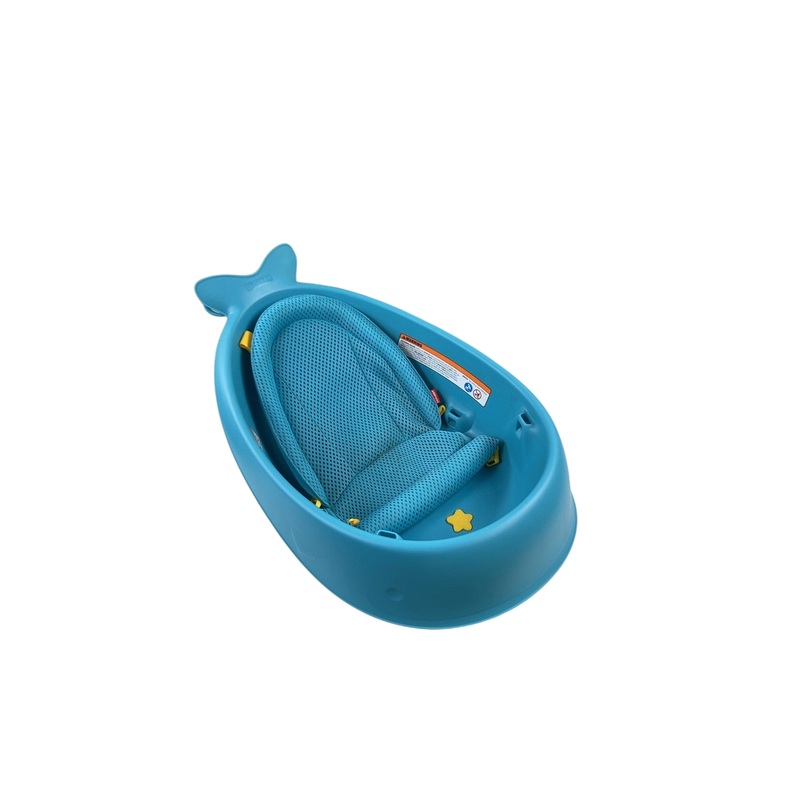Skip Hop Moby Bath Smart Sling 3-Stage Bathtub, Blue