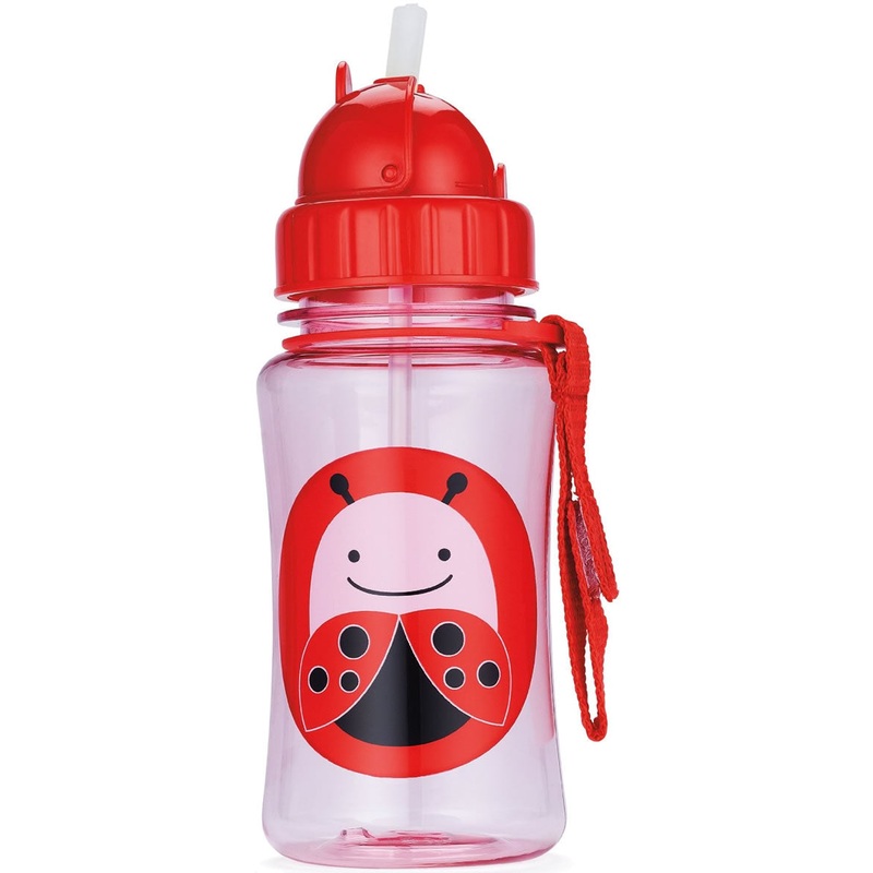 Skip Hop Zoo Straw Bottle – Ladybug