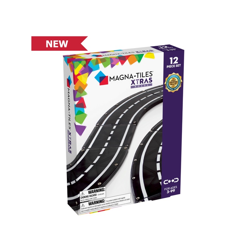 Valtech Magna-Tiles Xtras Roads 12 Piece Set
