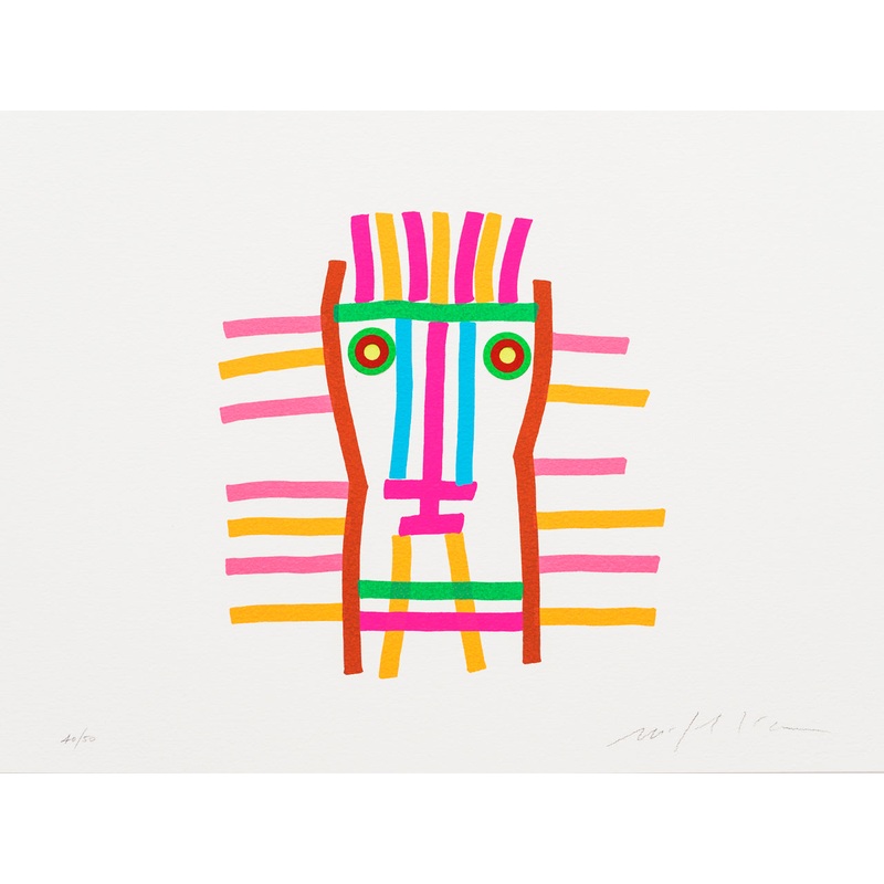 Art Edition Screenprint – i Volti Uno