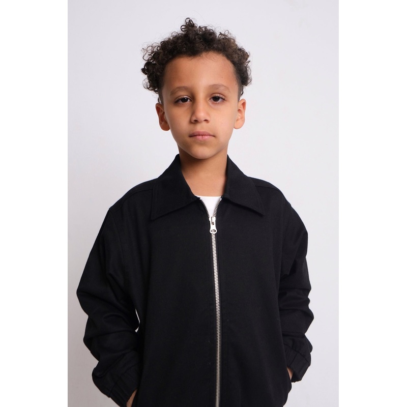 Black Long-Sleeved Jacket
