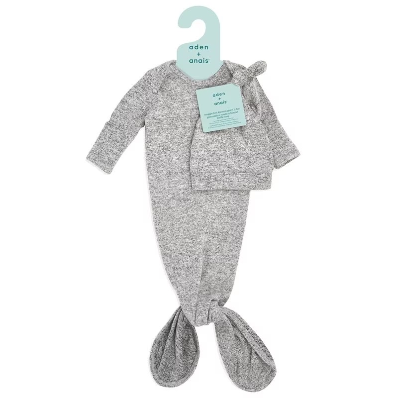 Comfort Knit Gown + Hat Set