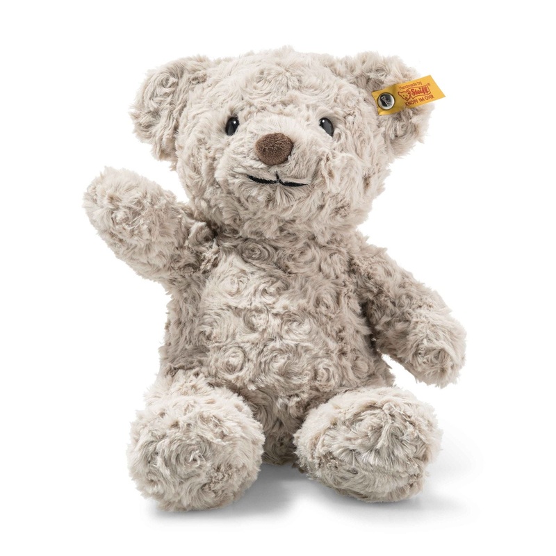 Honey Teddy Bear- Grey 12″