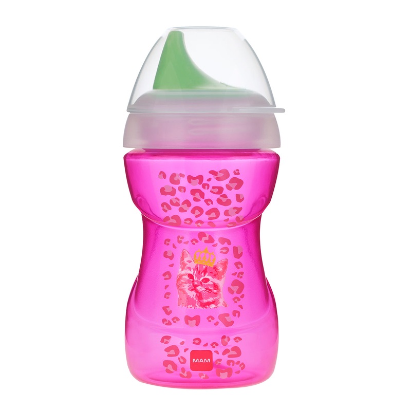 MAM Baby Learn-to-Drink Cup, 9oz – Girl
