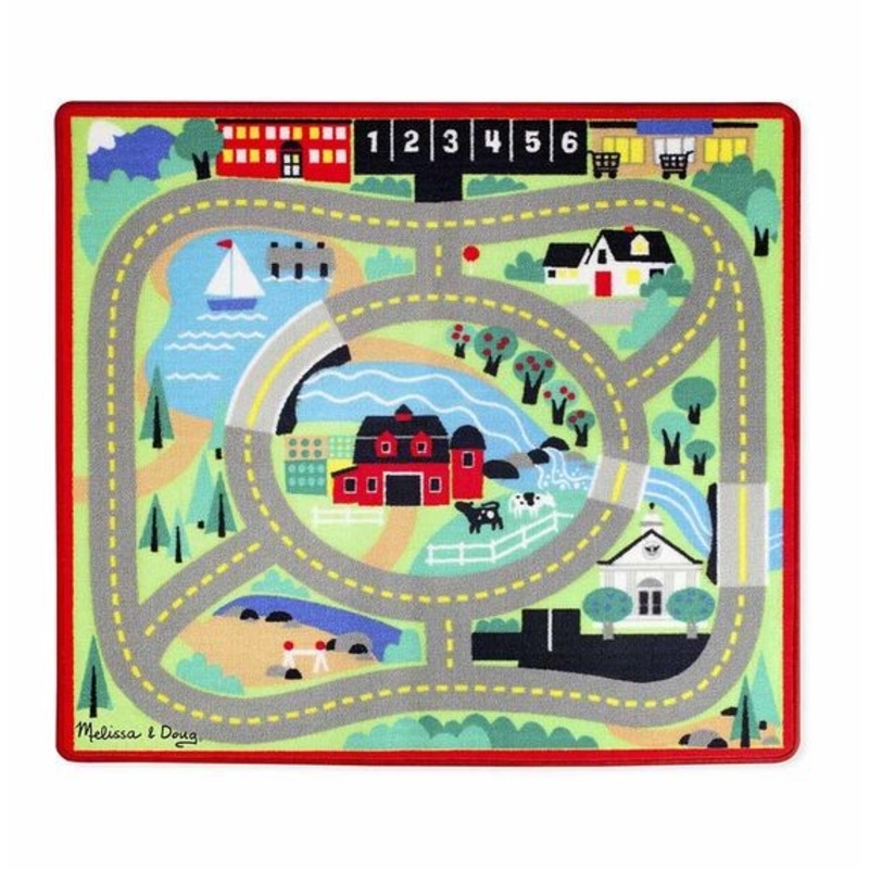 Round the Race Track Rug