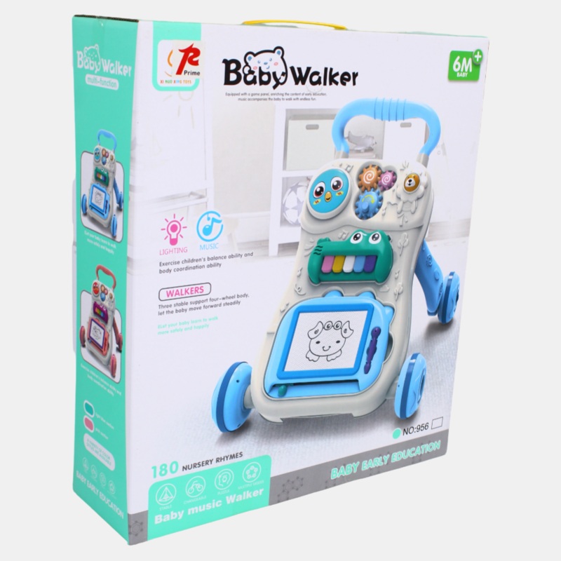 2-in-1 Baby Walker  Supportive & Engaging First Steps