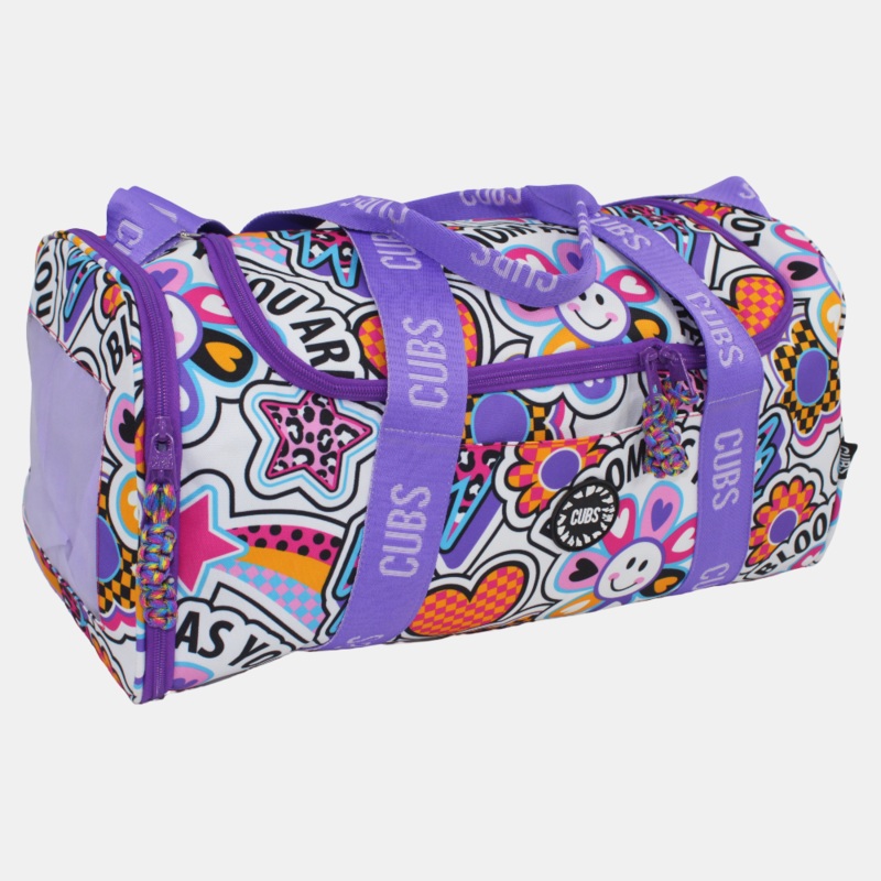 Bloom As You Are Large Duffel One Side Pocket