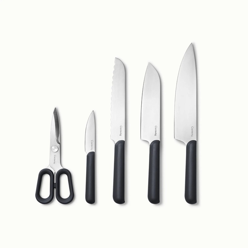Caraway Home 5pc Knife Set – Charcoal