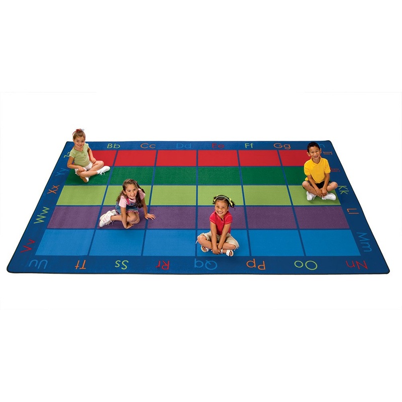 Colorful Places Seating Rug (6′ 9″ Rectangle)