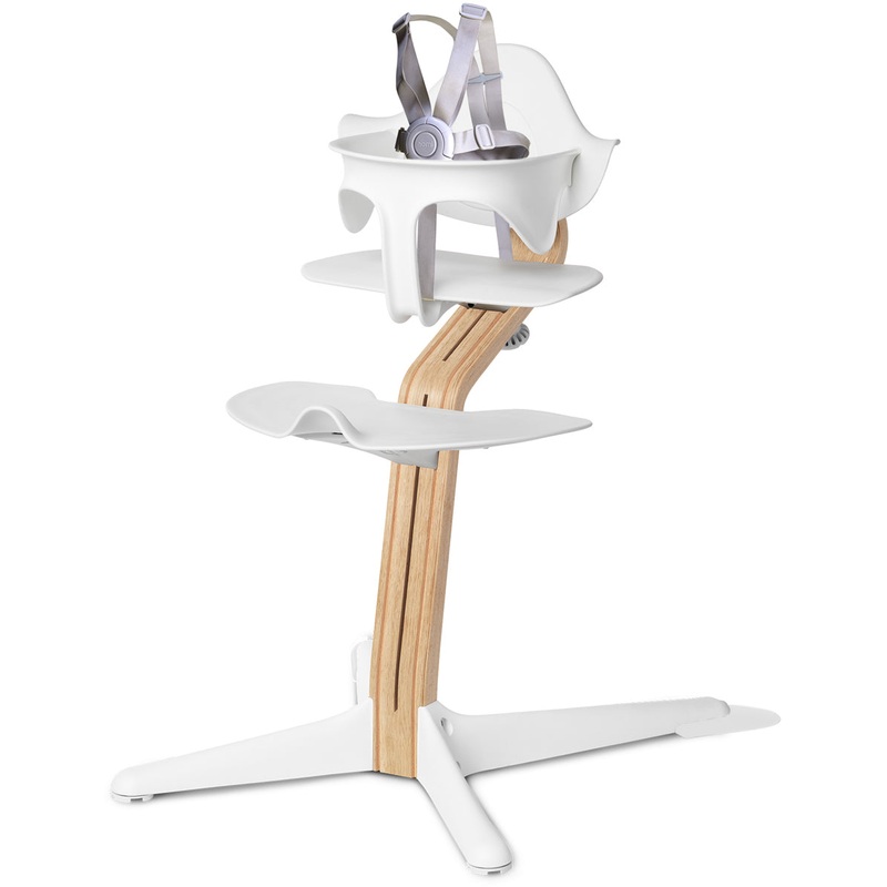 Nomi Highchair – White/White Oak
