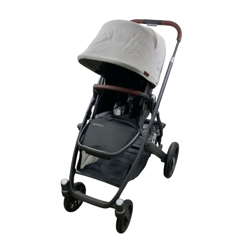 UPPAbaby VISTA V2 Stroller, 2023, Anthony (White & Grey Chenille)