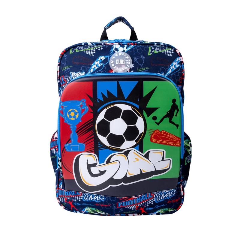 Cubs Goal Time Hard Top Backpack  25 Inches