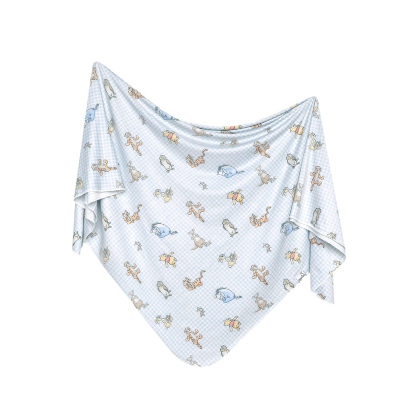 Knit Swaddle Blanket – Winnie the Pooh & Friends