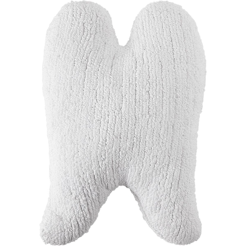 Lorena Canals Wings Cushion – White (1’8″ x 1’1″)