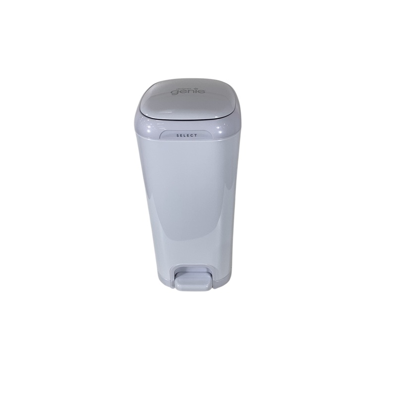 Diaper Genie Select Diaper Pail Gift Set, Lily White