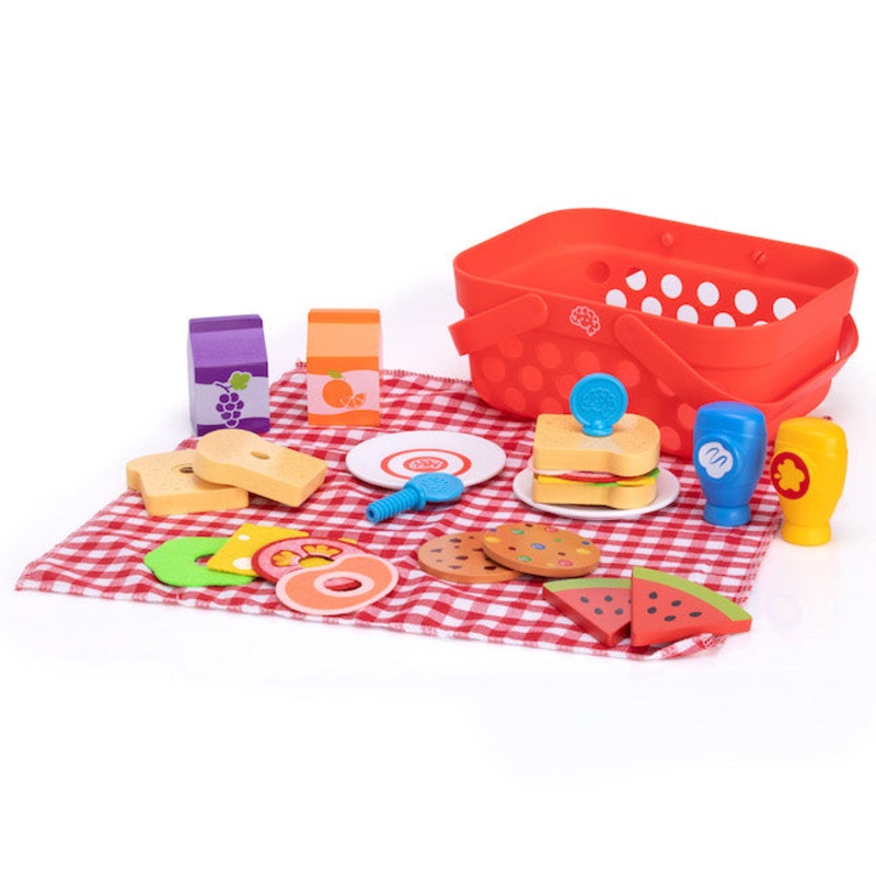 Fat Brain Toys – Pretendables Picnic Basket Set