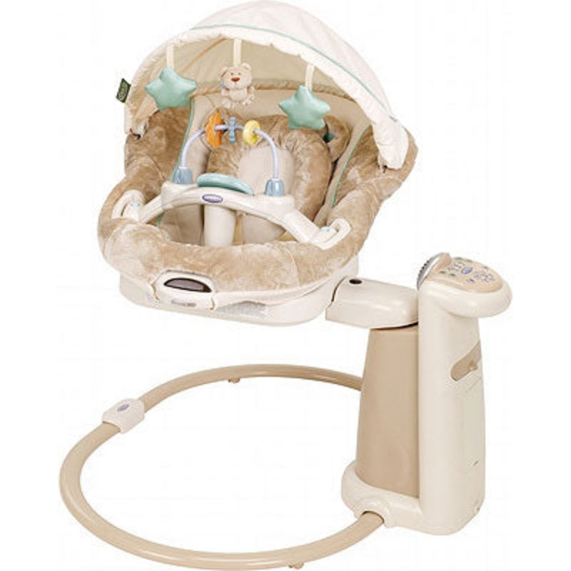 Graco Sweetpeace Infant Soothing Swing – Cuddly Bear