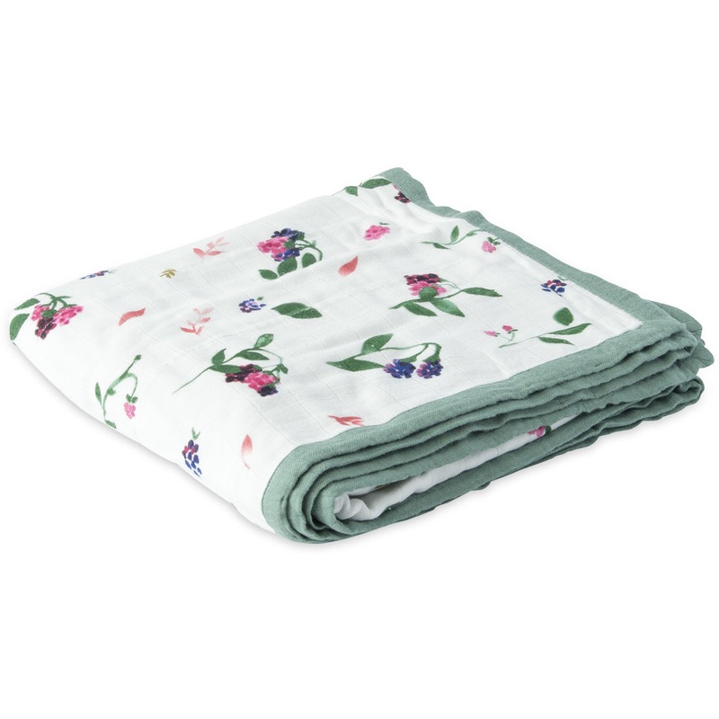 Little Unicorn Deluxe Muslin Quilt – Berry Patch