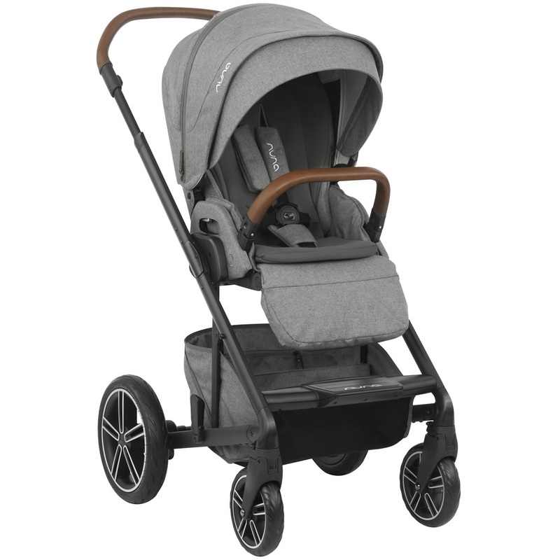 Nuna MIXX Stroller + Ring Adapter – Granite