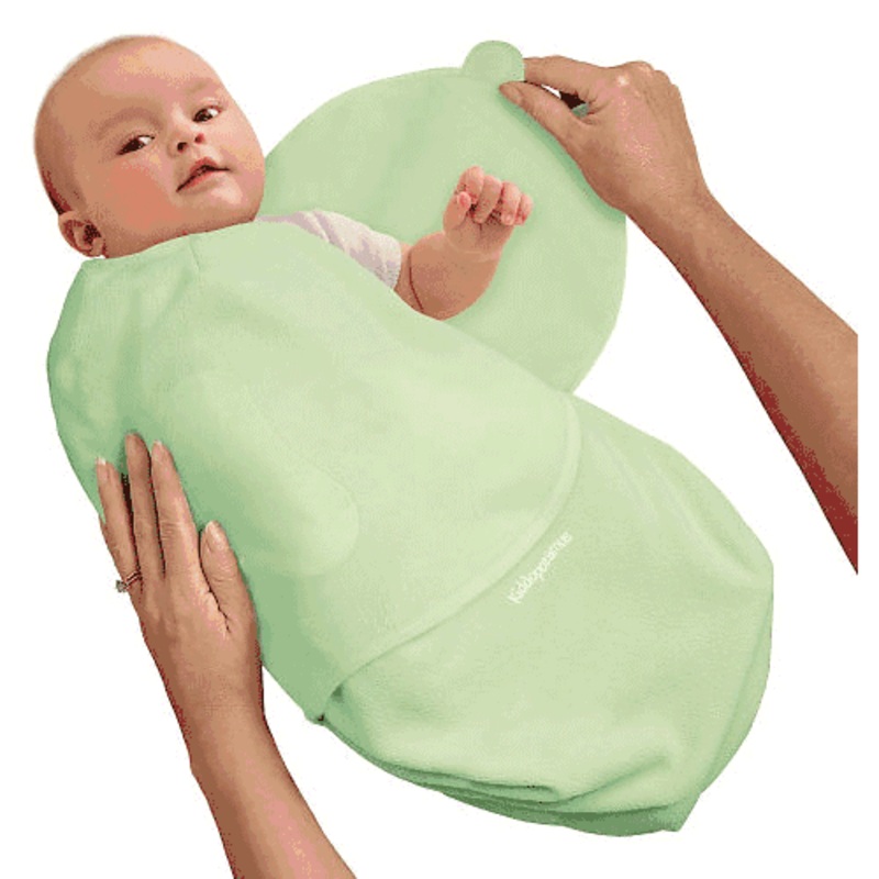 Summer Infant SwaddleMe Large Cotton Knit in Sage