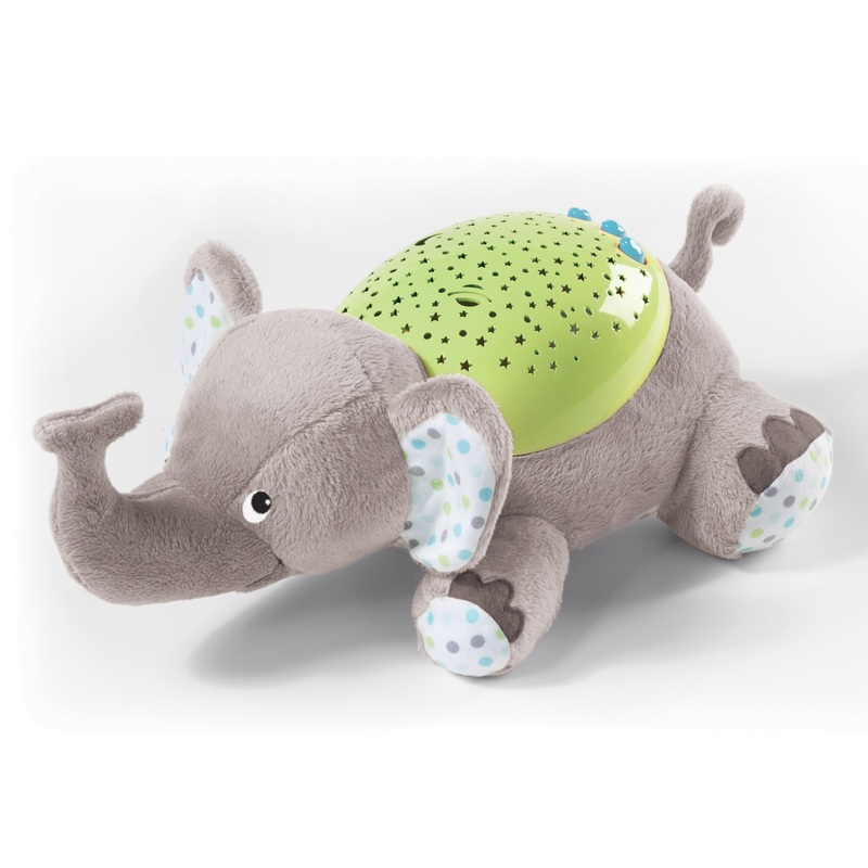 SwaddleMe Slumber Buddies Soother Elephant – Gray – Green