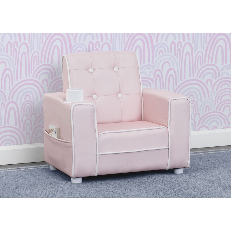 Chelsea Kids Upholstered Chair with Cup Holder
