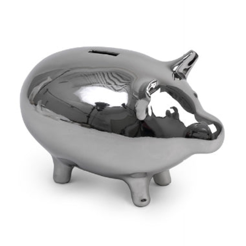 Jonathan Adler Piggy Bank – Platinum