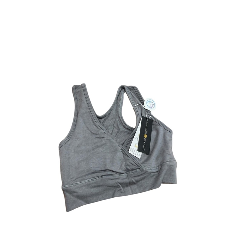 Kindred Bravely French Terry Racerback Nursing and Sleep Bra, Grey, X-Small