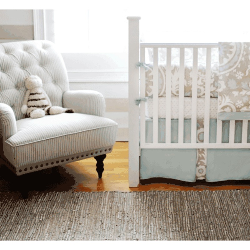 New Arrivals Picket Fence 3 Piece Baby Crib Bedding Set