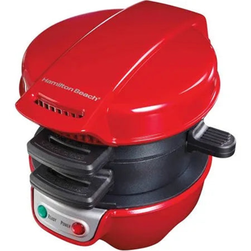 Red Breakfast Sandwich Maker