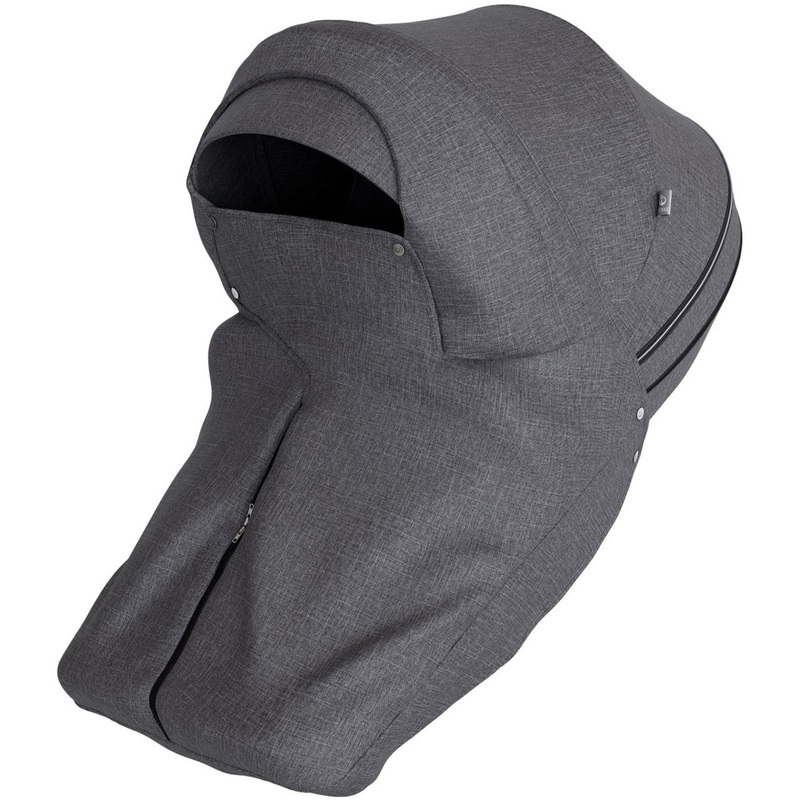 Stokke Xplory & Trailz Storm Cover – Black Melange