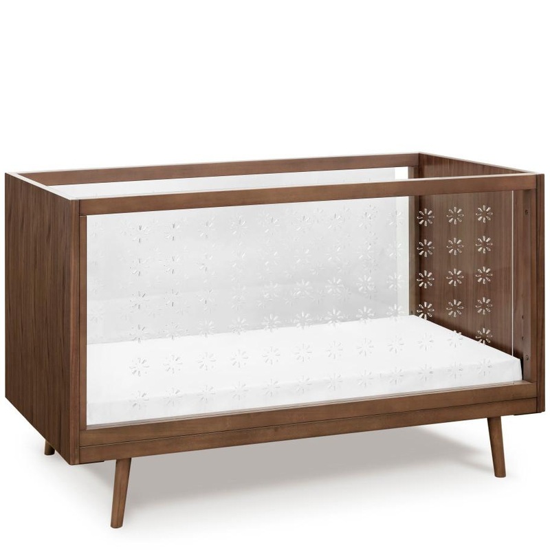 Ubabub Nifty Clear 3-In-1 Convertible Crib