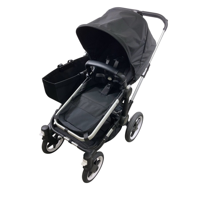 Bugaboo Donkey 5 Mono Stroller, Aluminum, Midnight Black, Midnight Black, 2025