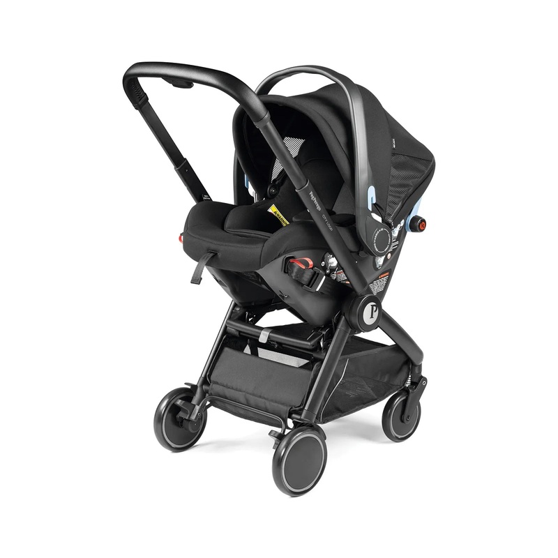 City Loop + Urban Mobility Infant Car Seat and Stroller Combo – True Black