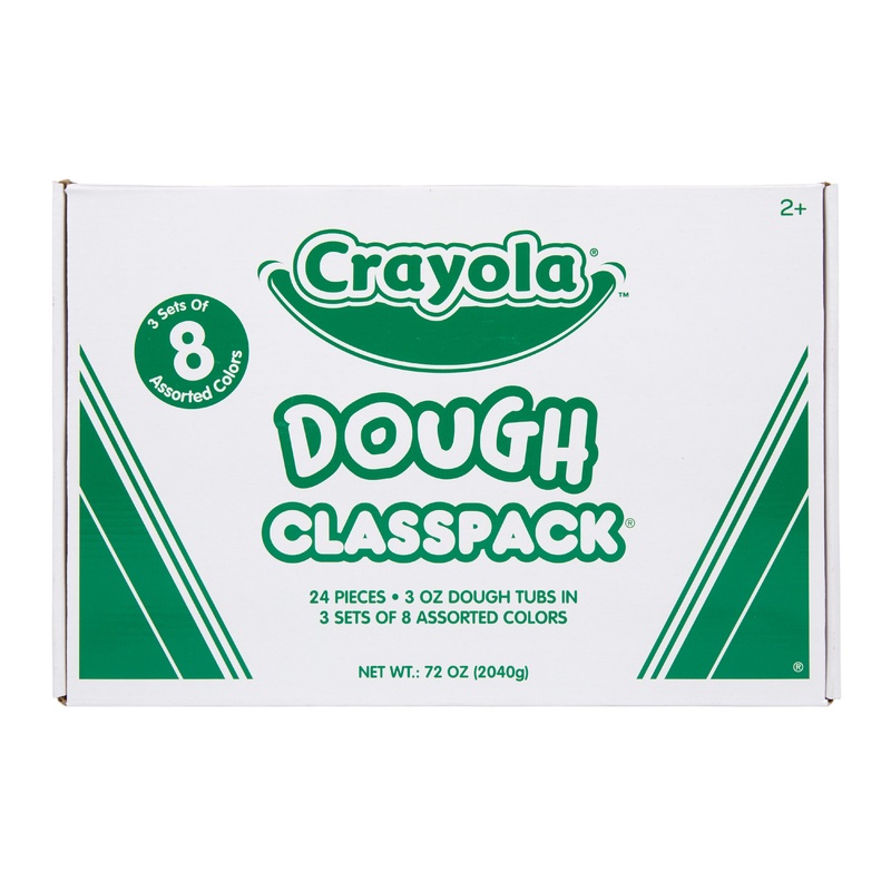 Crayola Dough Classpack, 24 3oz. tubs