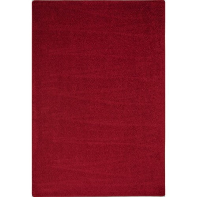 Endurance Solid Color Rug, 12′ x 15′ Rectangle, Burgundy