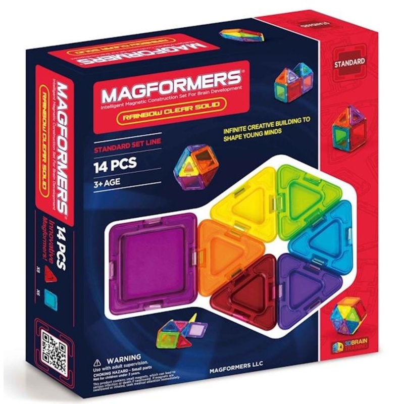 Magformers Rainbow Set (14 pc)